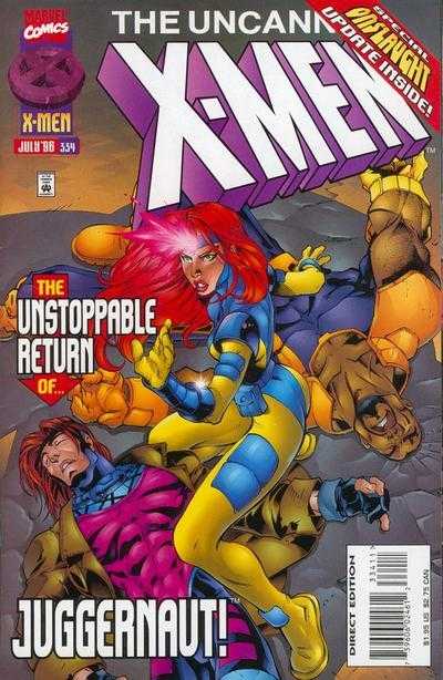 Marvel COMIC BOOK The Uncanny X-Men #334 (VF/NM)