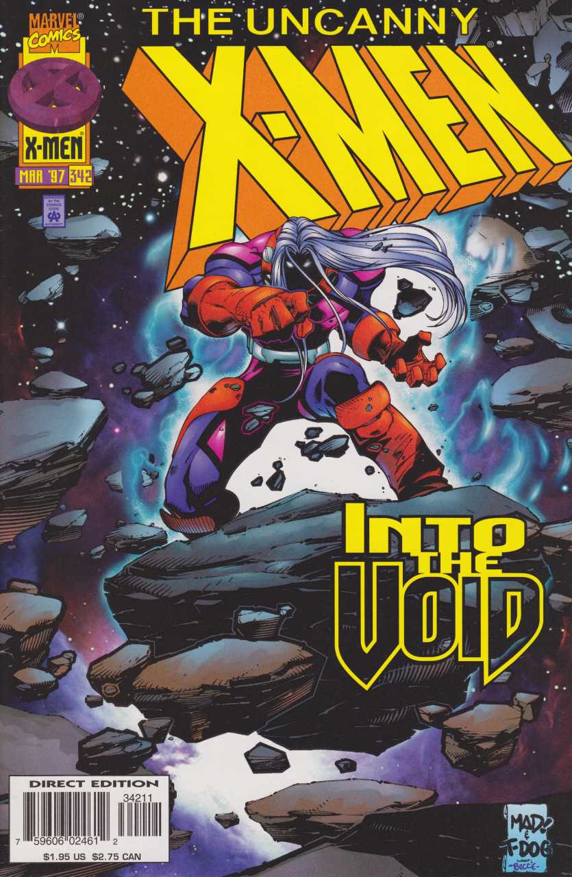 Marvel COMIC BOOK The Uncanny X-Men #342 (VF/NM)