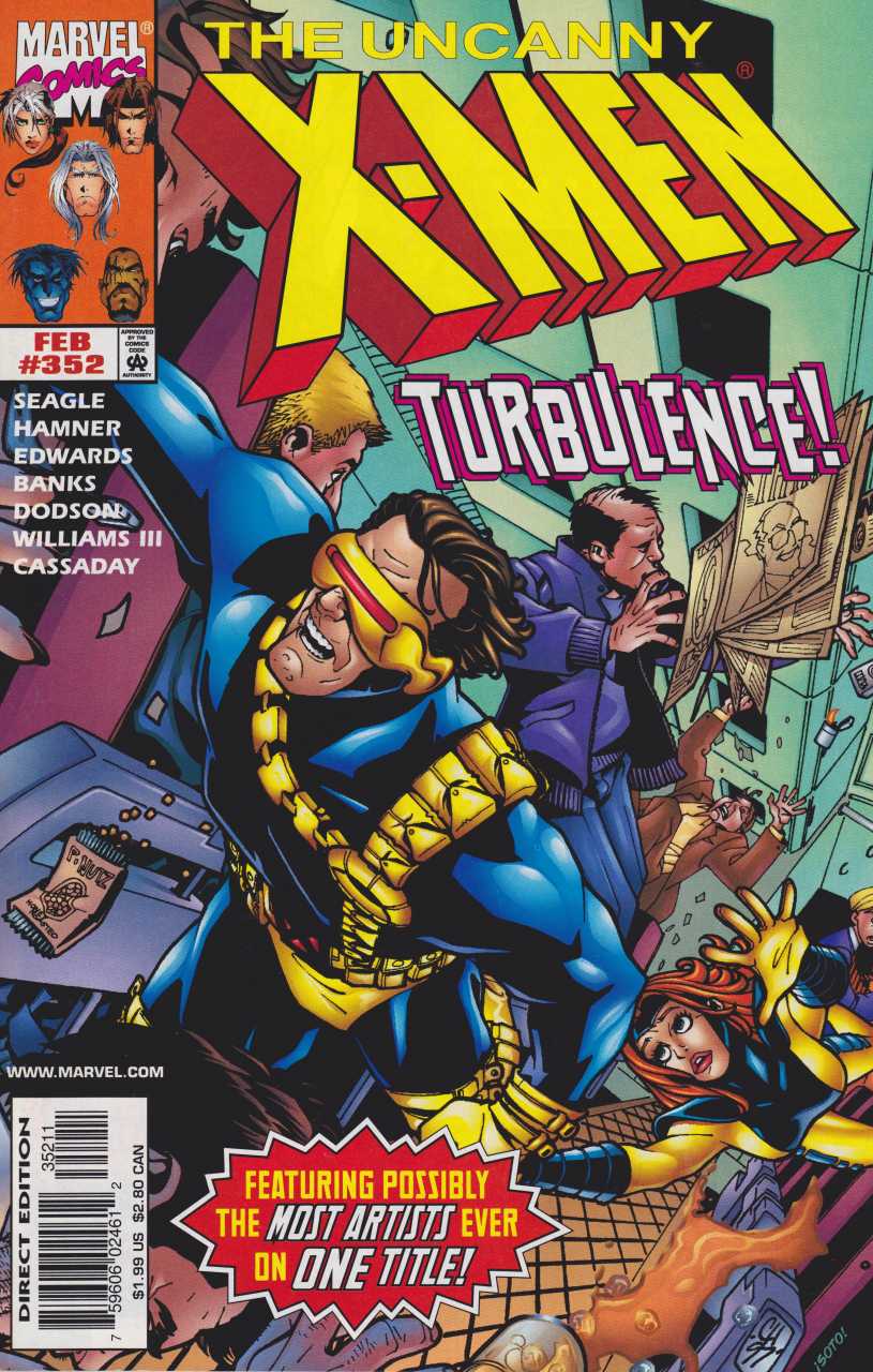 Marvel COMIC BOOK The Uncanny X-Men #352 (VF/NM)