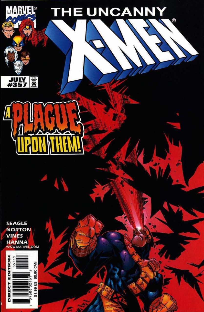 Marvel COMIC BOOK The Uncanny X-Men #357 (VF/NM)