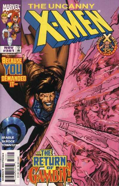 Marvel COMIC BOOK The Uncanny X-Men #361 (VF/NM)