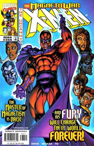 Marvel COMIC BOOK The Uncanny X-Men #366 (VF/NM)