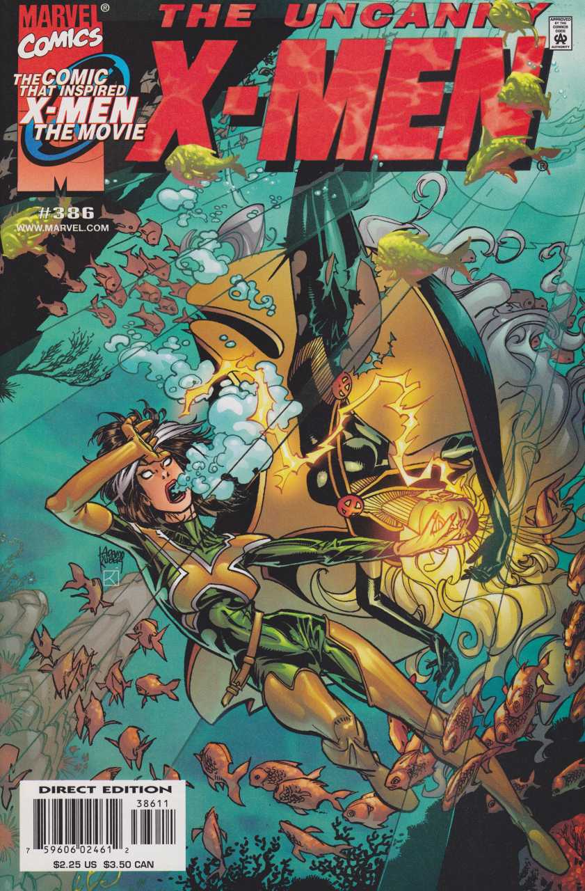 Marvel COMIC BOOK The Uncanny X-Men #386 (VF/NM)