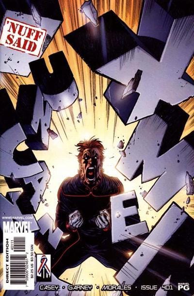 Marvel COMIC BOOK The Uncanny X-Men #401