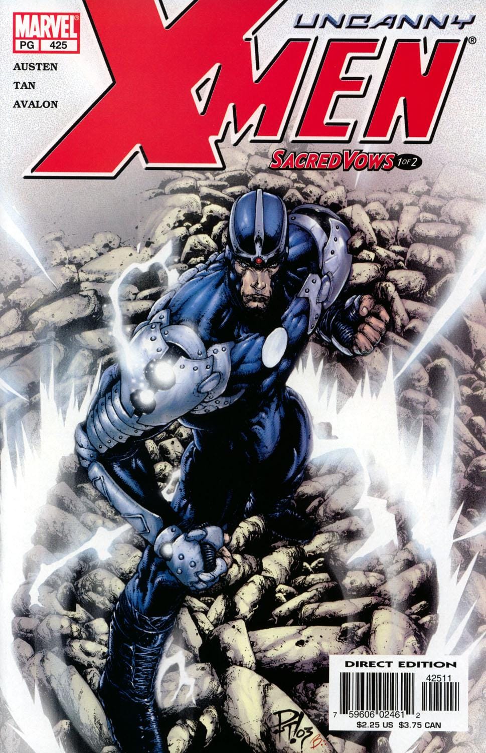 Marvel COMIC BOOK The Uncanny X-Men #425