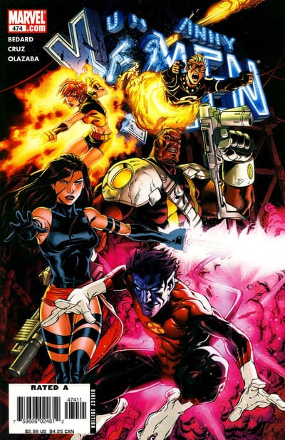 Marvel COMIC BOOK The Uncanny X-Men #474