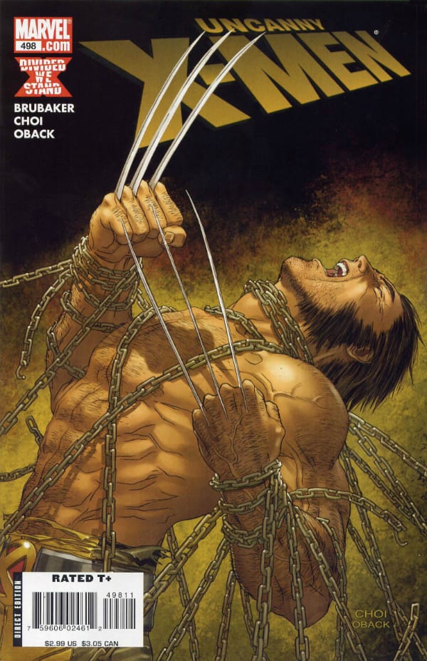 Marvel COMIC BOOK The Uncanny X-Men #498