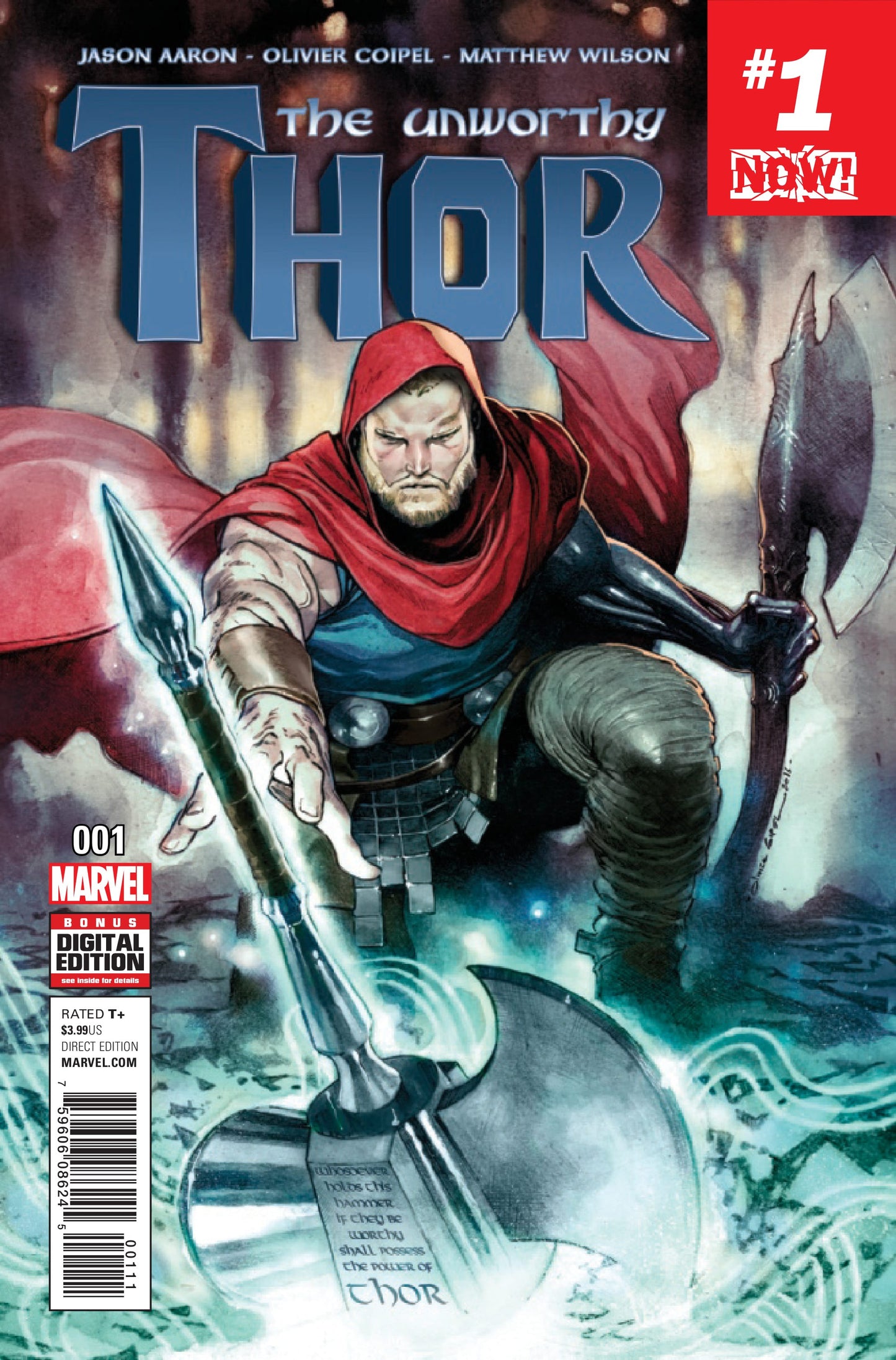 Marvel COMIC BOOK The Unworthy Thor #1 (VF/NM)
