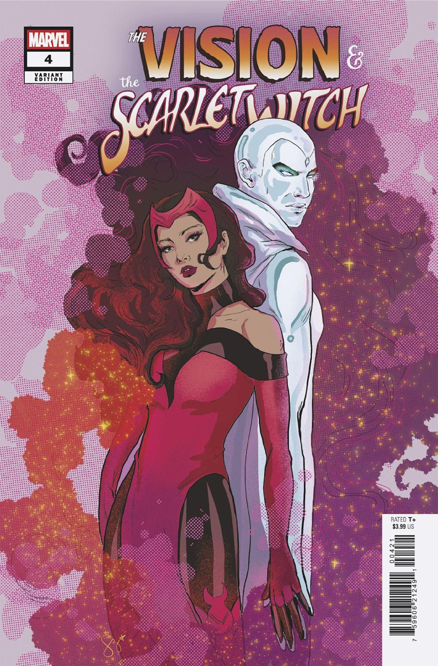 Marvel COMIC BOOK THE VISION & THE SCARLET WITCH #4 ERNANDA SOUZAV ARIANT