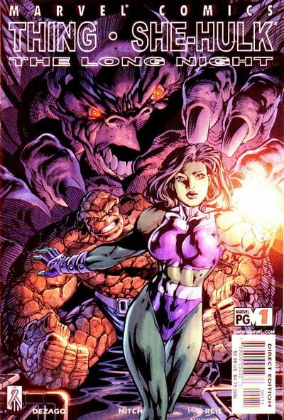 Marvel COMIC BOOK Thing & She-Hulk: The Long Night #1 (VF/NM)