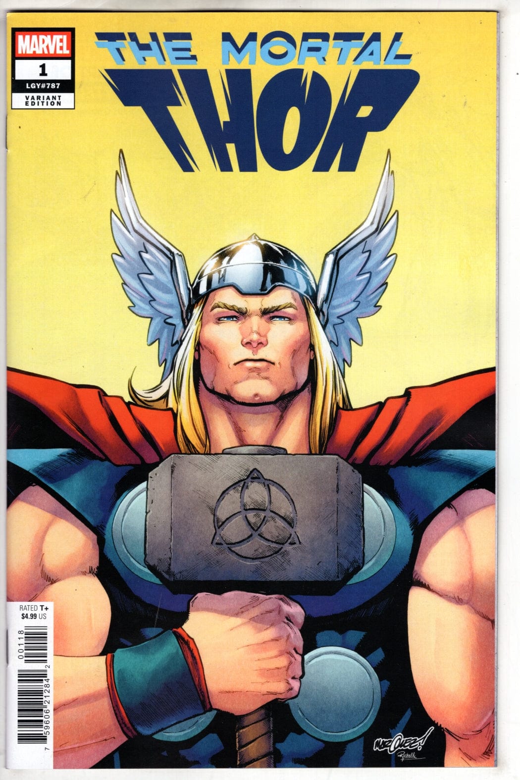 Marvel COMIC BOOK THOR #1 DAVID MARQUEZ VARIANT