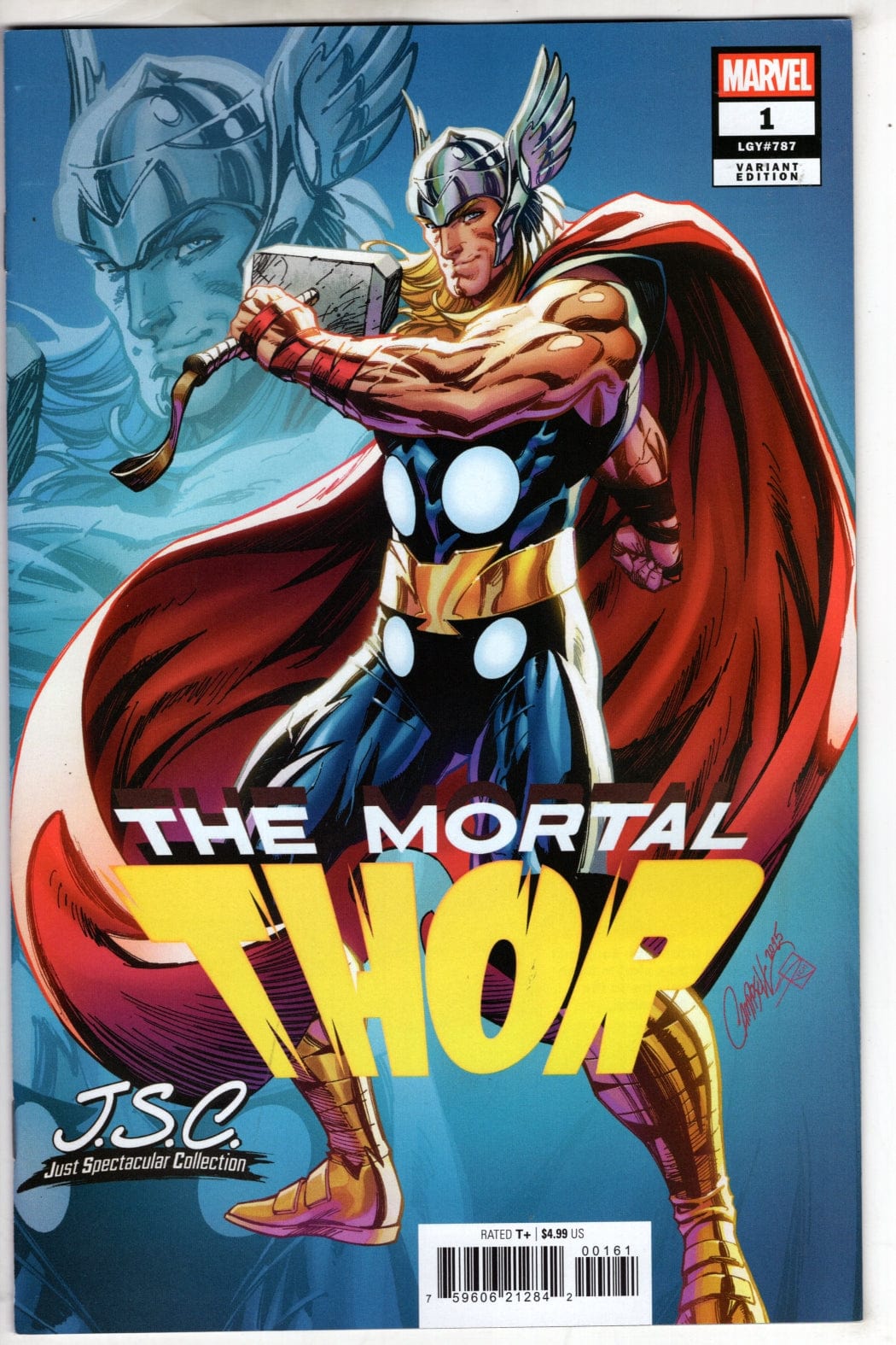Marvel COMIC BOOK THOR #1 J. SCOTT CAMPBELL VARIANT