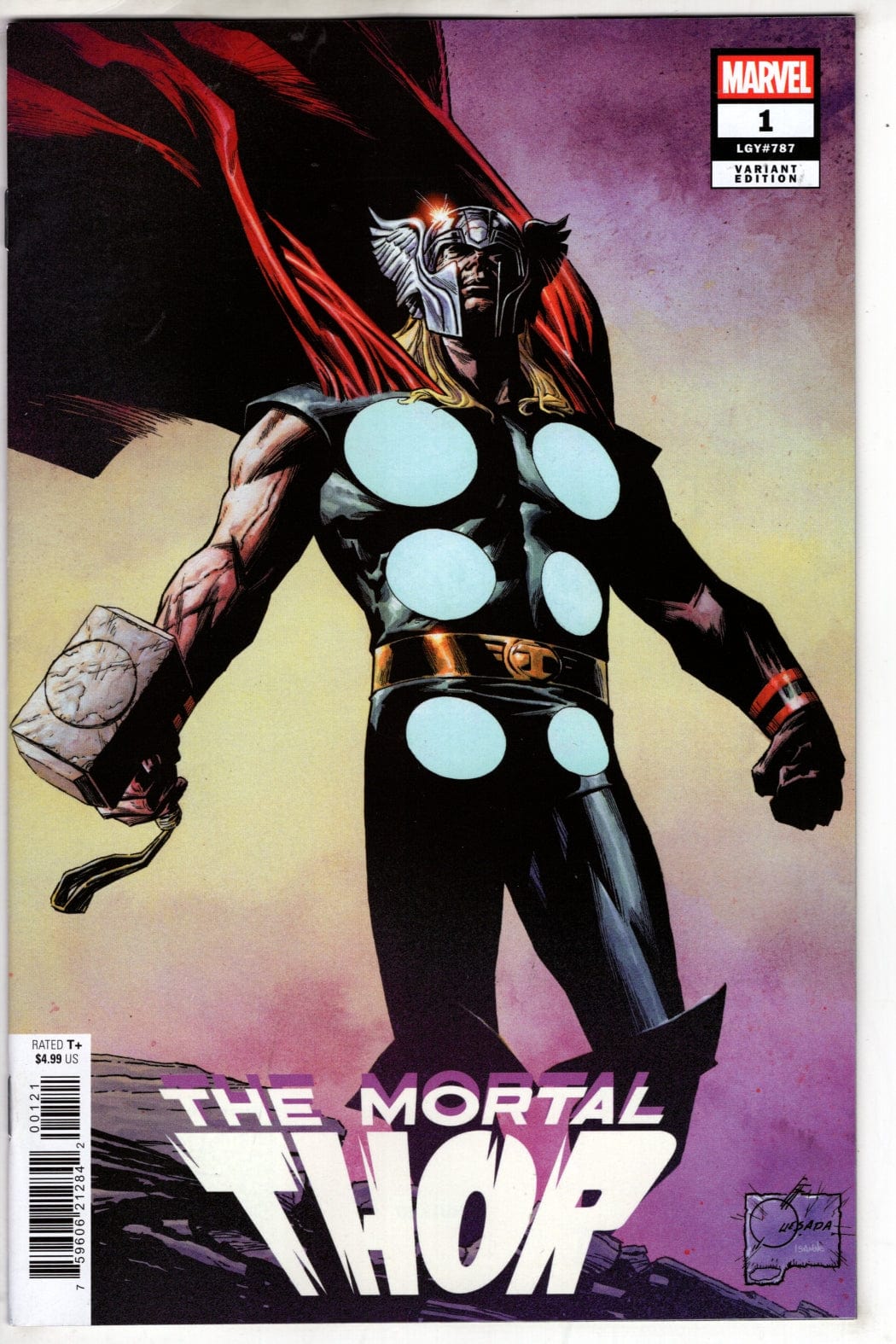 Marvel COMIC BOOK THOR #1 JOE QUESADA VARIANT