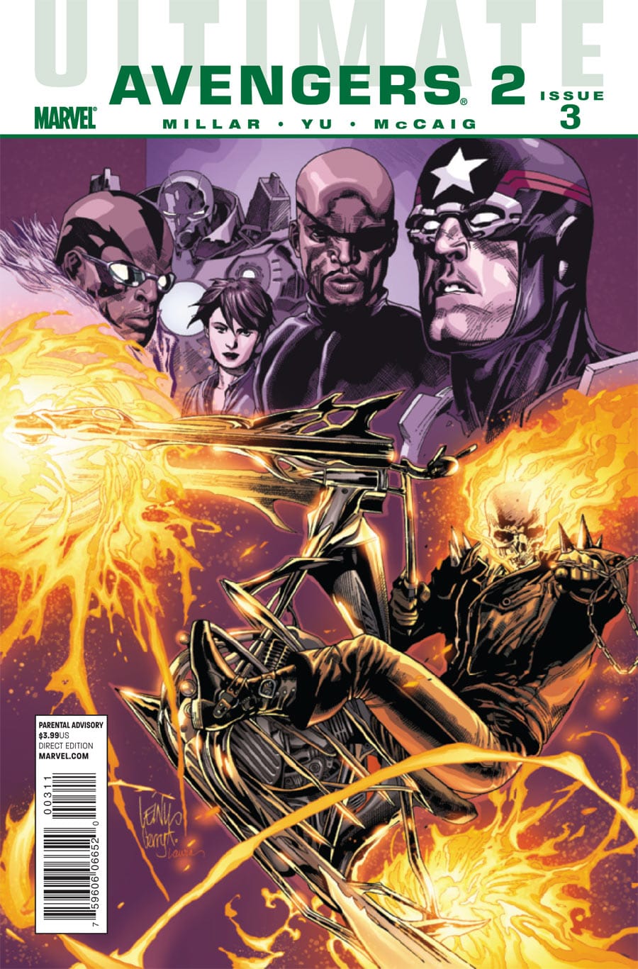 Marvel COMIC BOOK Ultimate Avengers 2 #3 (VF/NM)