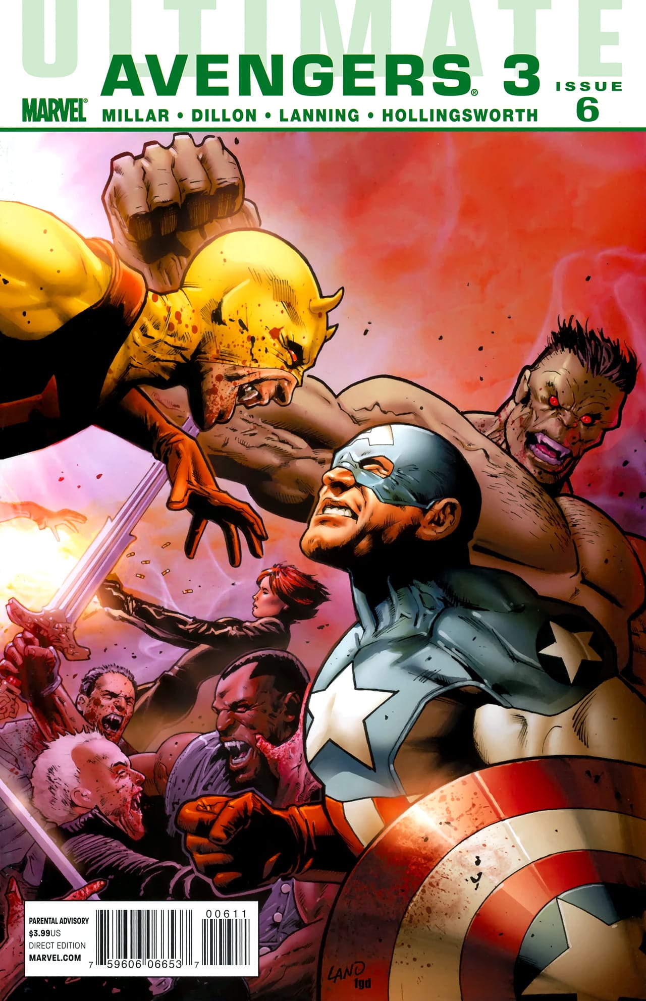 Marvel COMIC BOOK Ultimate Avengers 3 #6 (VF/NM)