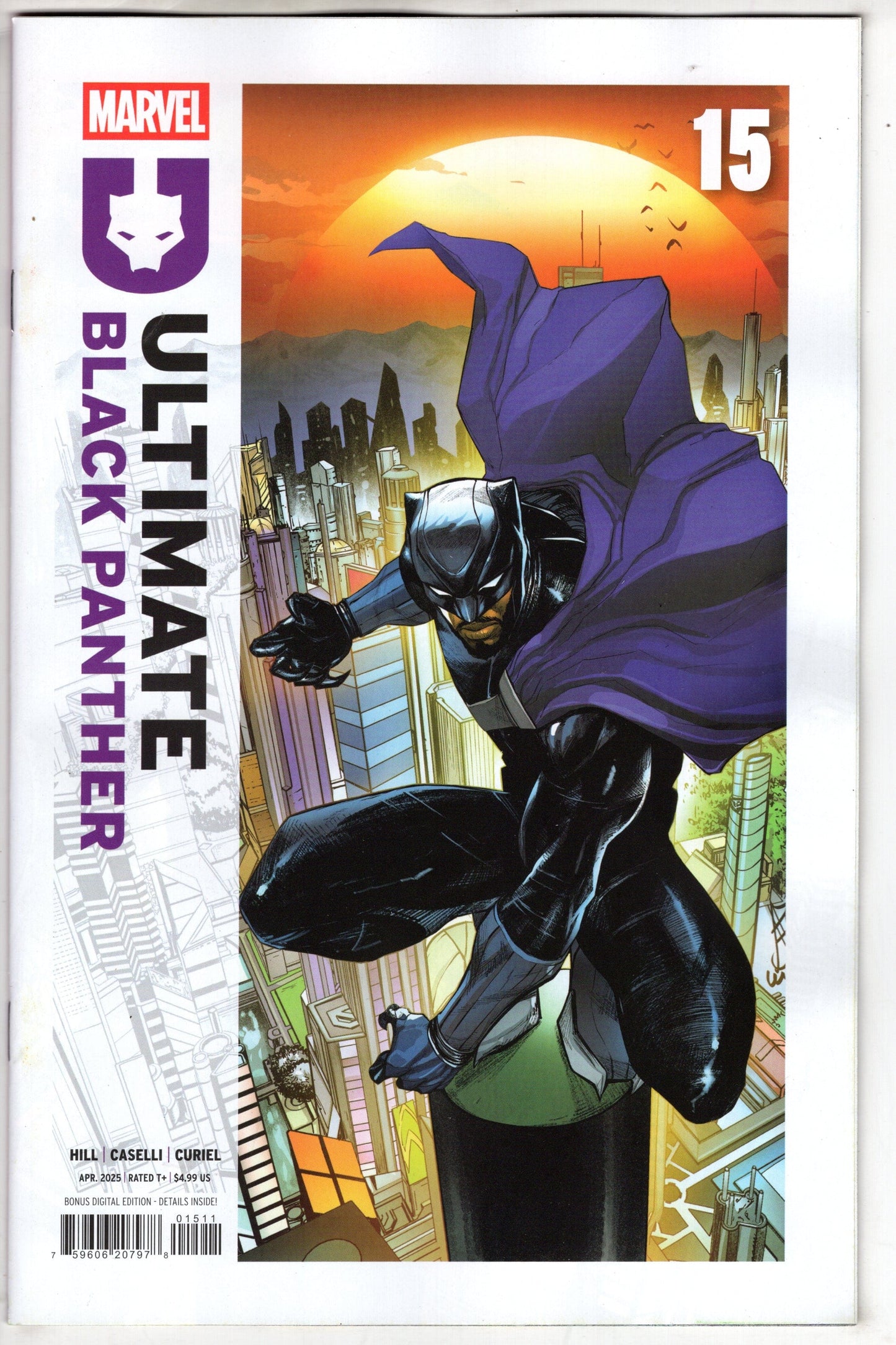 Marvel COMIC BOOK ULTIMATE BLACK PANTHER #15
