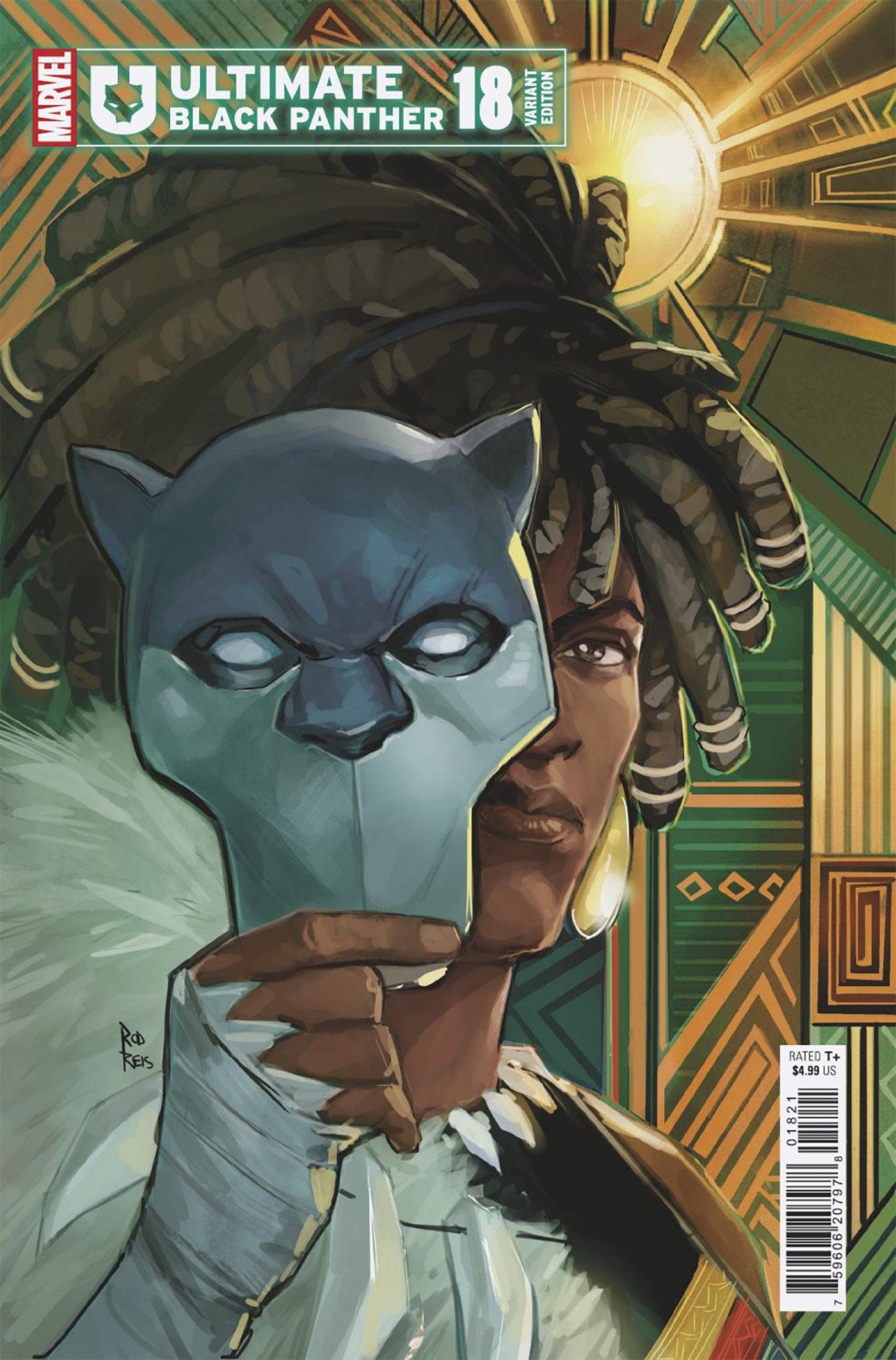 Marvel COMIC BOOK ULTIMATE BLACK PANTHER #18 ROD REIS ULTIMATE SPECIAL VARIANT