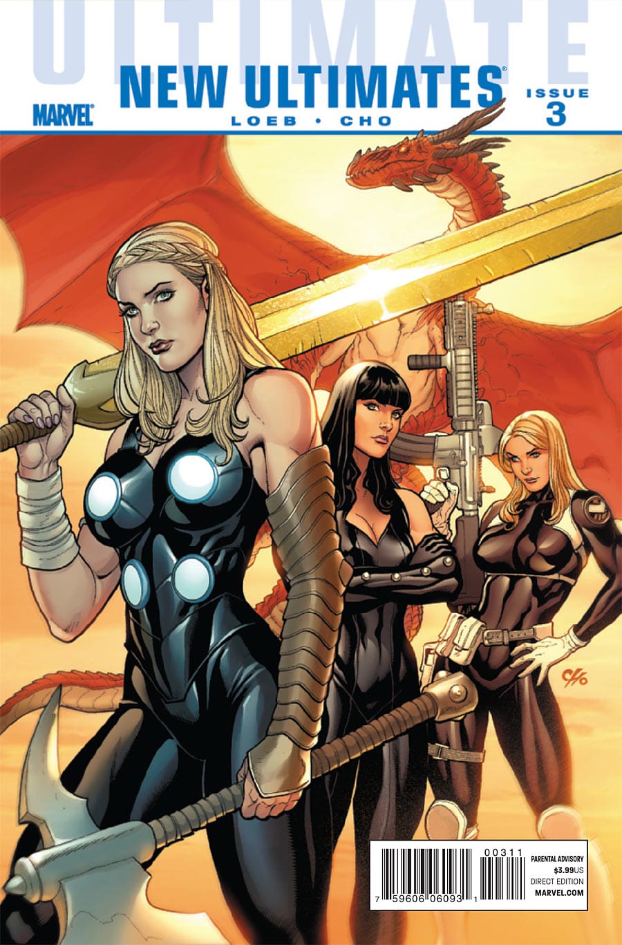 Marvel COMIC BOOK Ultimate New Ultimates #3 (VF/NM)
