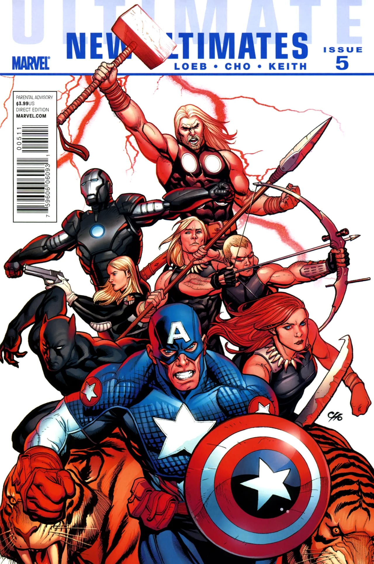 Marvel COMIC BOOK Ultimate New Ultimates #5 (VF/NM)