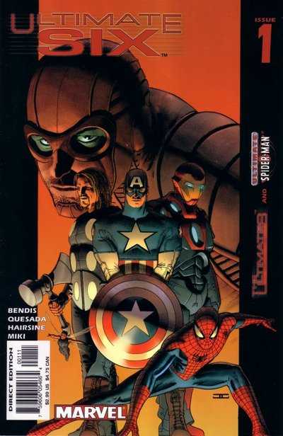 Marvel COMIC BOOK Ultimate Six #1 (VF/NM)
