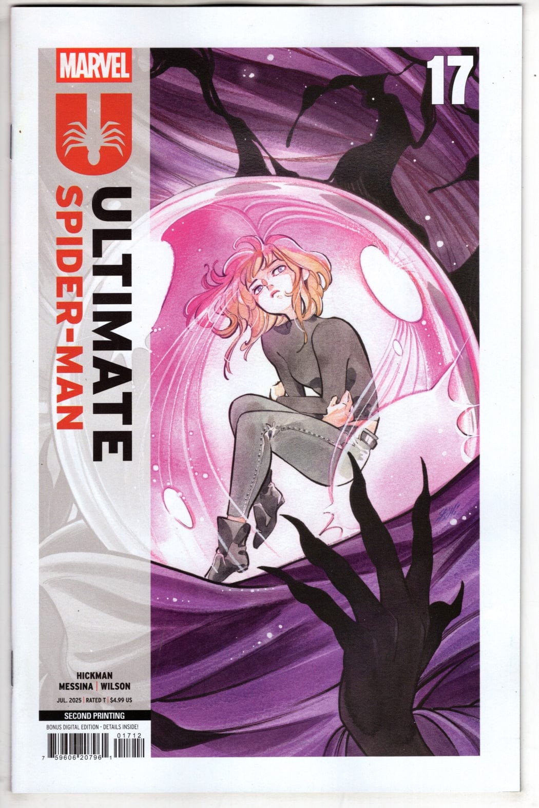 Marvel COMIC BOOK ULTIMATE SPIDER-MAN #17 PEACH MOMOKO 2ND PRINTING VARIANT