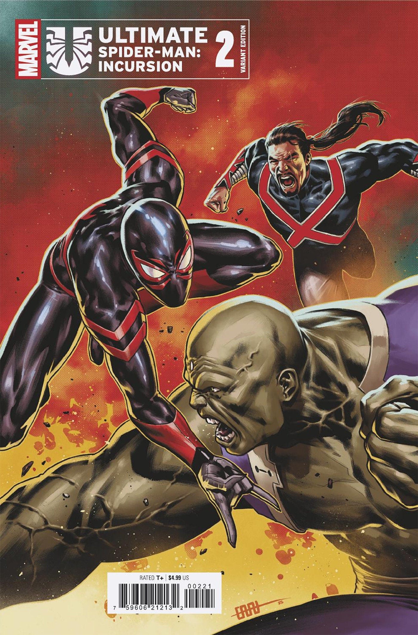 Marvel COMIC BOOK ULTIMATE SPIDER-MAN: INCURSION #2 CAFU VARIANT