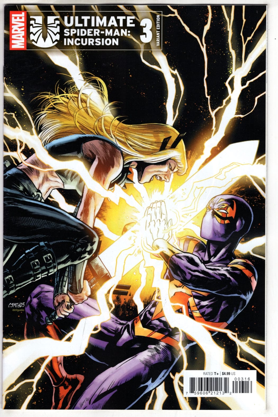 Marvel COMIC BOOK ULTIMATE SPIDER-MAN: INCURSION #3 CHRIS ALLEN VARIANT
