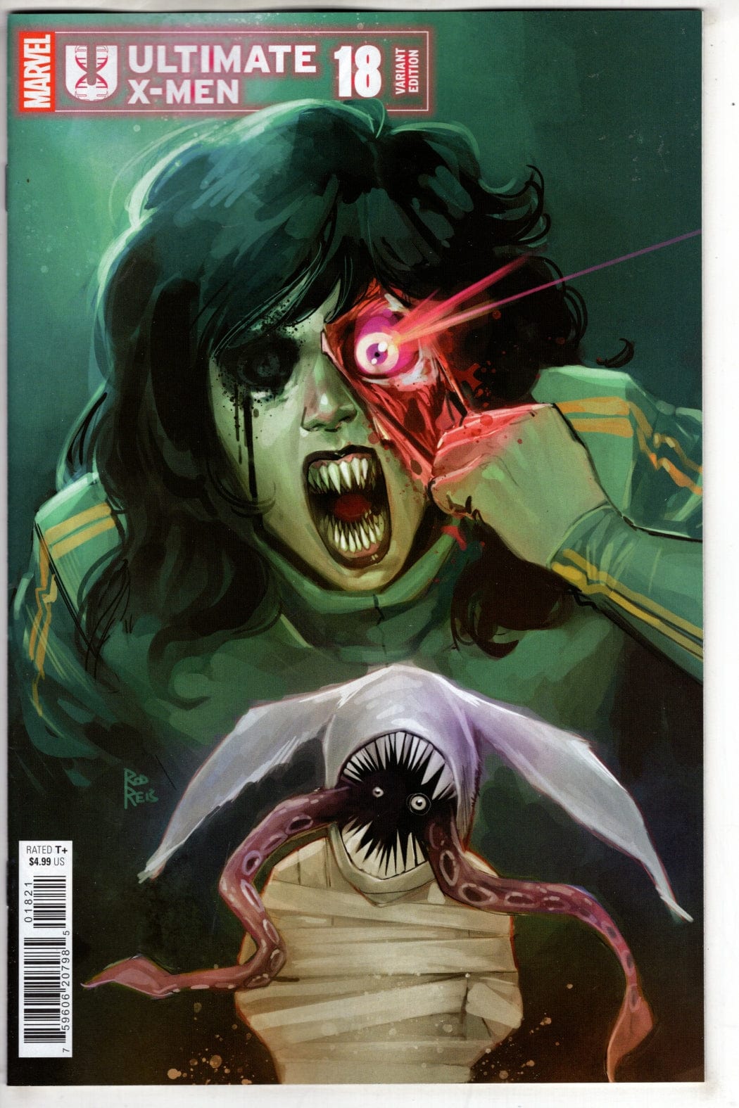 Marvel COMIC BOOK ULTIMATE X-MEN #18 ROD REIS ULTIMATE SPECIAL VARIANT