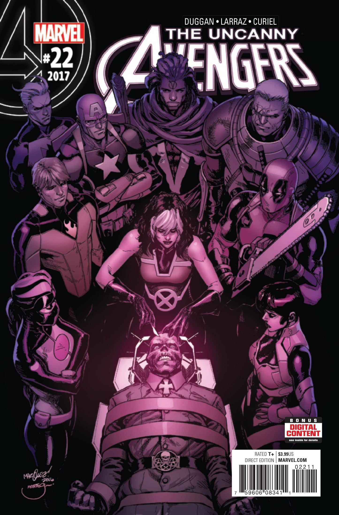 Marvel COMIC BOOK Uncanny Avengers #22 (VF/NM)