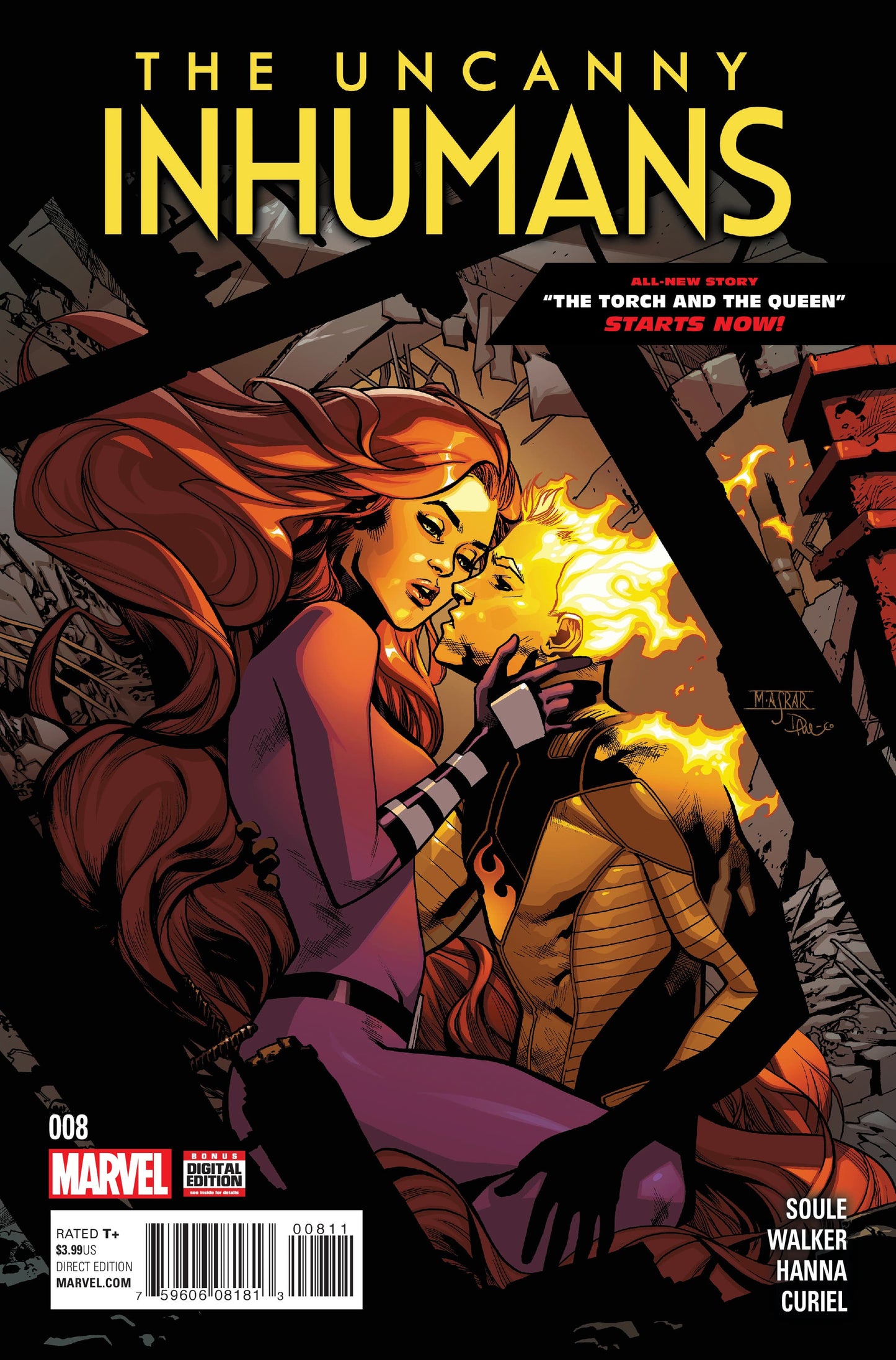 Marvel COMIC BOOK Uncanny Inhumans #8 (VF/NM)