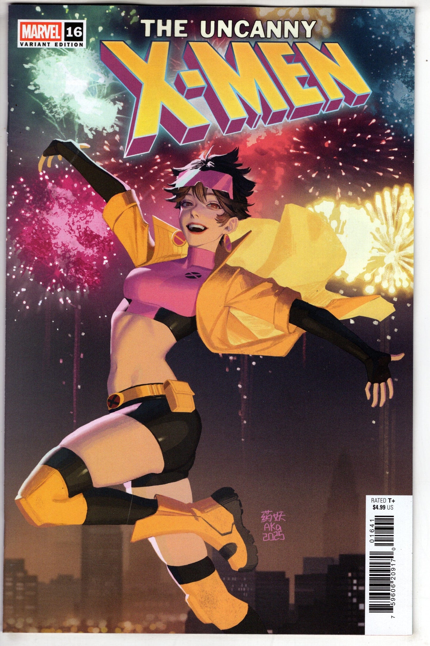 Marvel COMIC BOOK UNCANNY X-MEN #16 AKA JUBILEE VARIANT