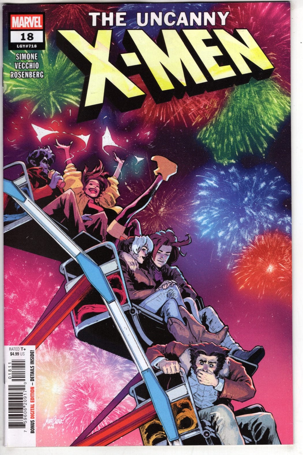 Marvel COMIC BOOK UNCANNY X-MEN #18