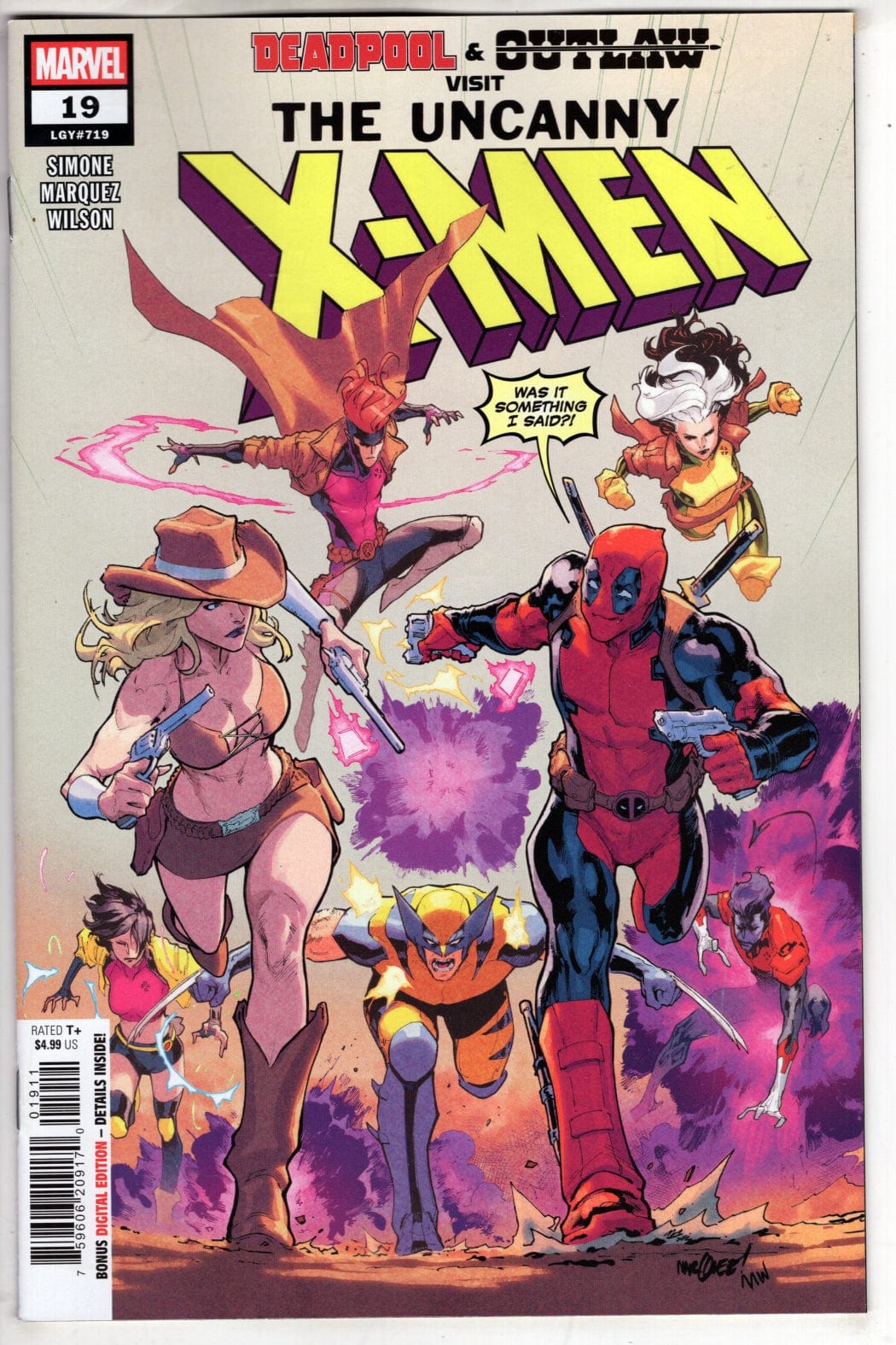 Marvel COMIC BOOK UNCANNY X-MEN #19