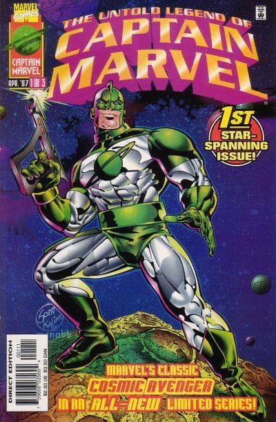 Marvel COMIC BOOK Untold Legend of Captain Marvel #1 (VF/NM)