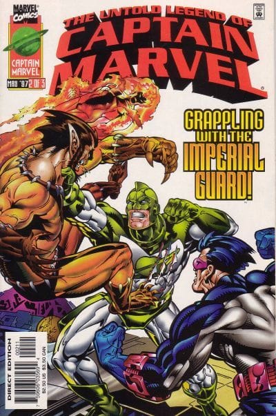 Marvel COMIC BOOK Untold Legend of Captain Marvel #2 (VF/NM)