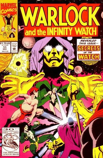 Marvel COMIC BOOK Warlock and the Infinity Watch #11 (VF/NM)