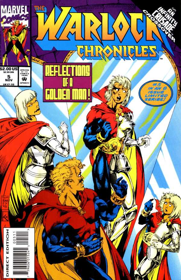Marvel COMIC BOOK Warlock Chronicles #5 (VF)