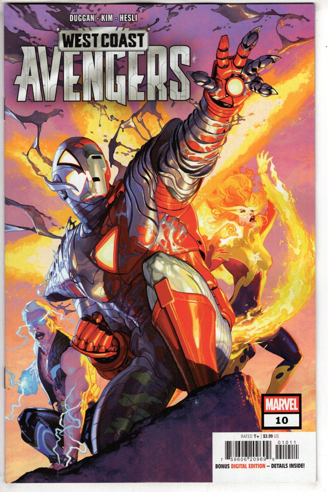 Marvel COMIC BOOK WEST COAST AVENGERS #10