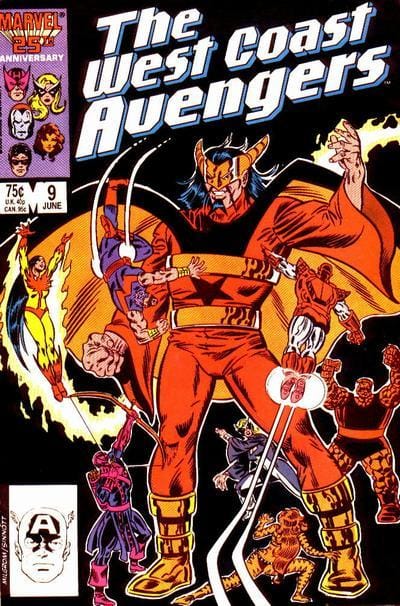 Marvel COMIC BOOK West Coast Avengers #9 - CVR A (FN/VF)