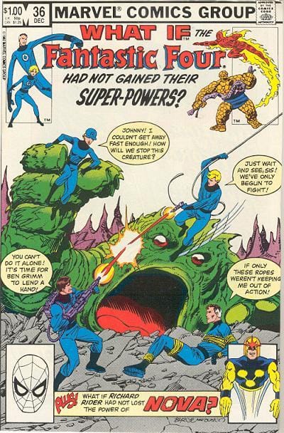 Marvel COMIC BOOK What If? #36 - N (VF)