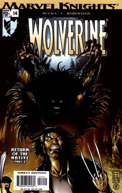 Marvel COMIC BOOK Wolverine #14 (VF)