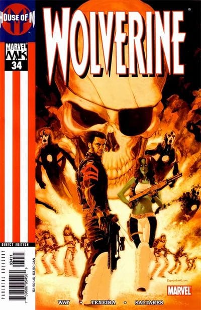 Marvel COMIC BOOK Wolverine #34 (VF)