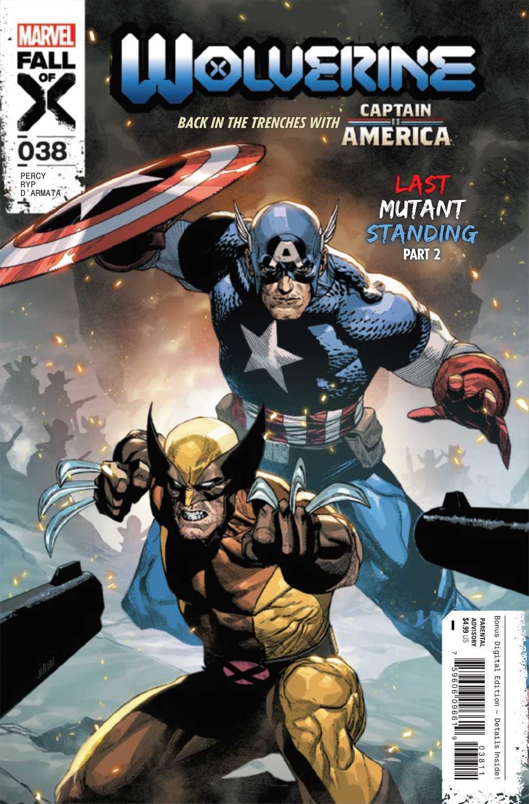 Marvel COMIC BOOK Wolverine #38 - CVR A (FN)