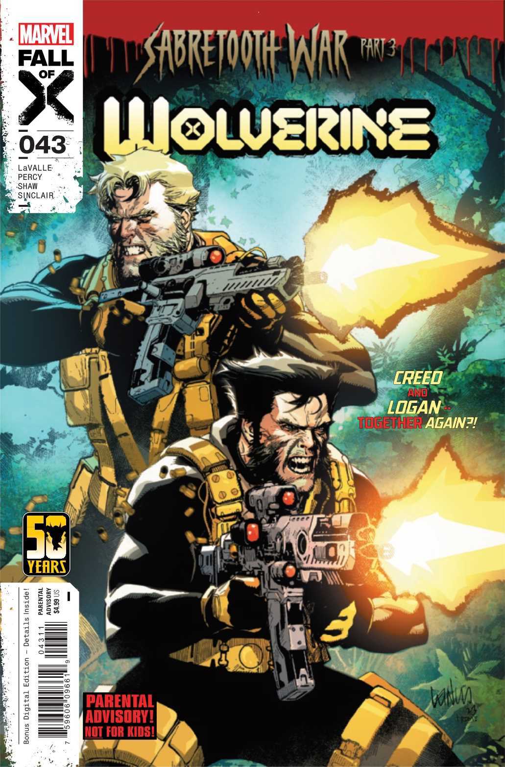 Marvel COMIC BOOK Wolverine #43 - CVR A (FN)