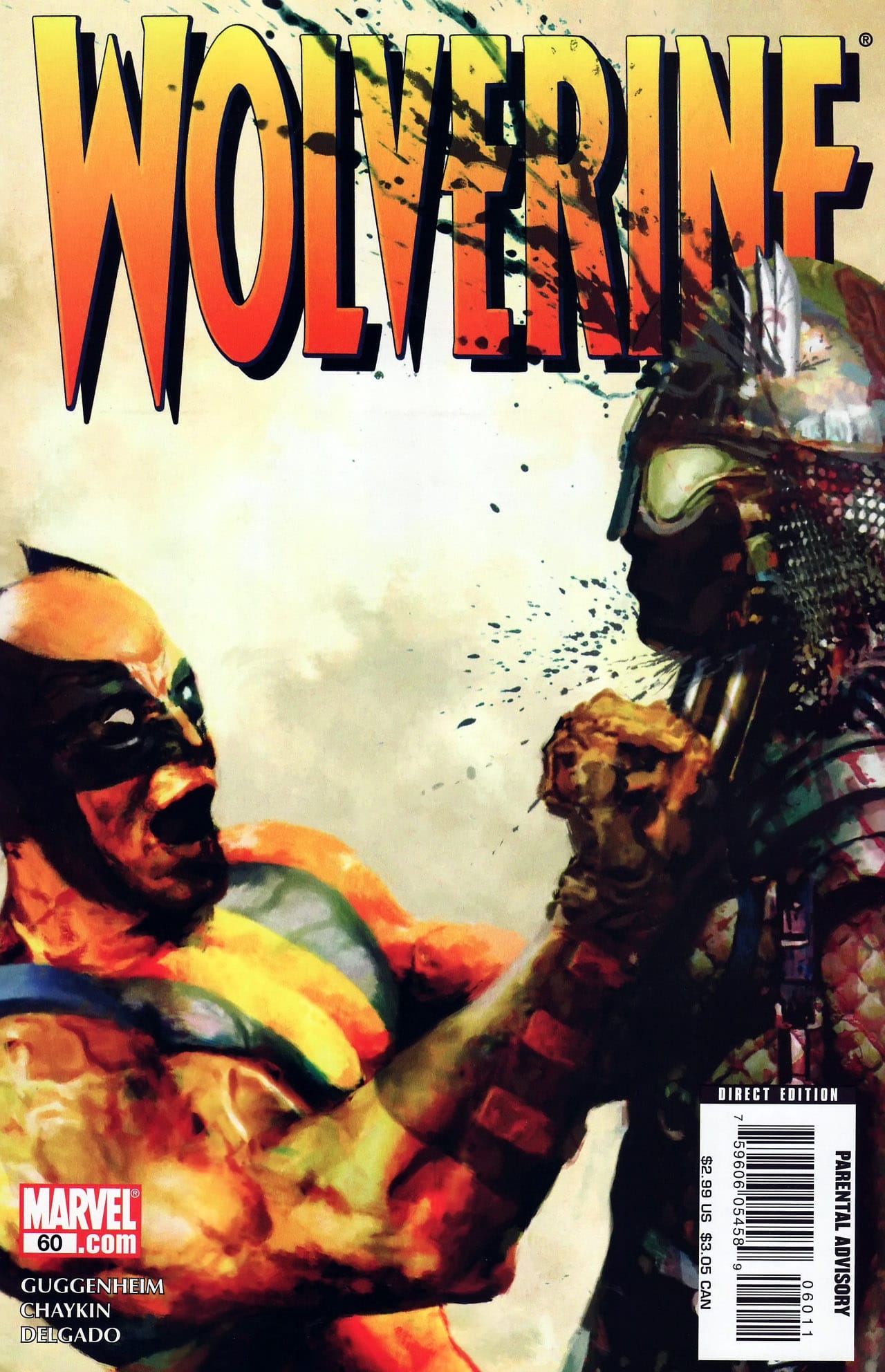 Marvel COMIC BOOK Wolverine #60 (VF)
