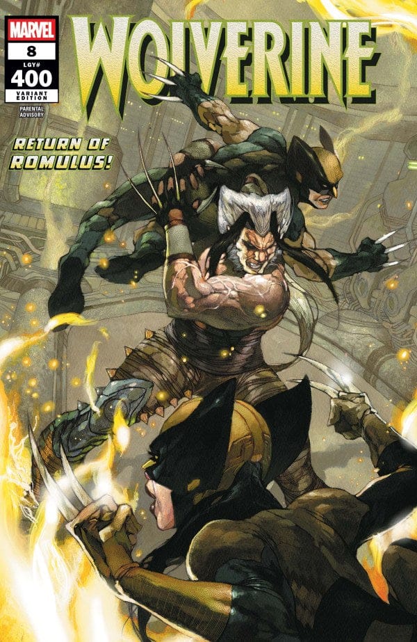 Marvel COMIC BOOK Wolverine #8 Simone Bianchi Romulus Variant (VF/NM)