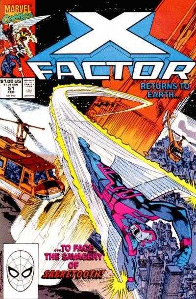 Marvel COMIC BOOK X-Factor #51 (VF/NM)