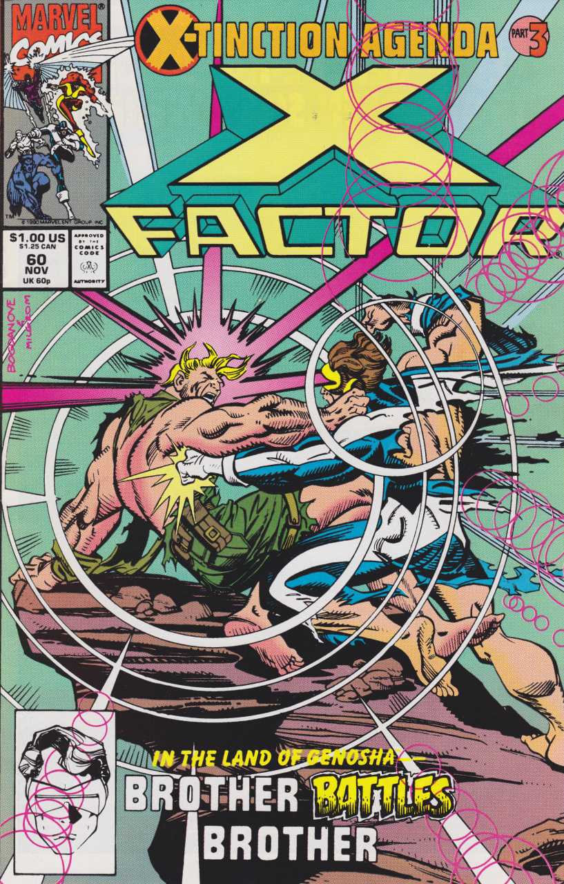 Marvel COMIC BOOK X-Factor #60 (VF/NM)