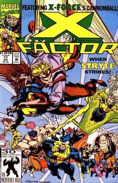 Marvel COMIC BOOK X-Factor #77 (VF/NM)