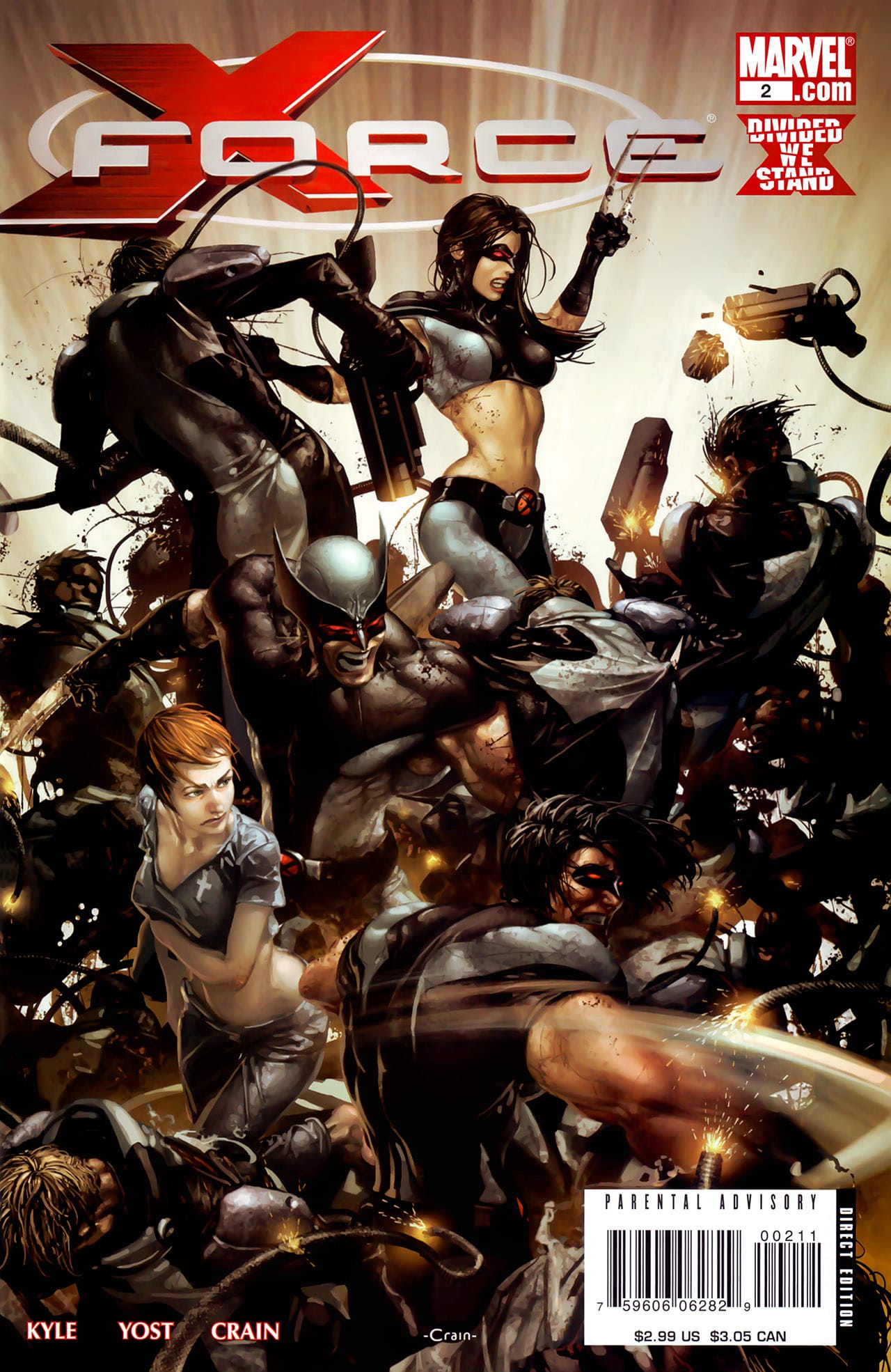 Marvel COMIC BOOK X-Force #2 (VF/NM)